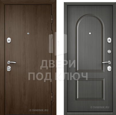 Входная дверь с установкой для коттеджа ДПК-7714