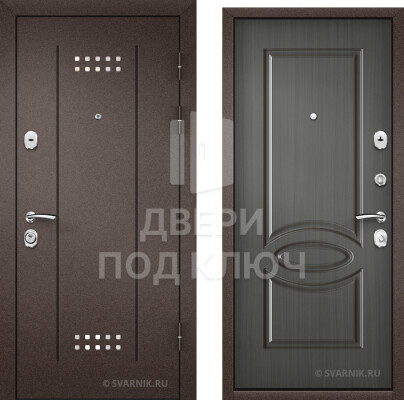 Входная дверь с установкой в коттедж ДПК-7732